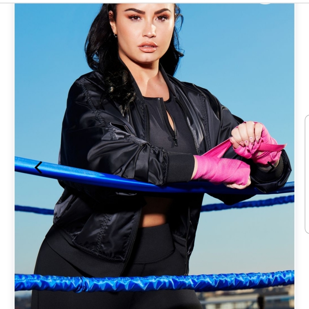 Fabletics Demi Lavato Bomber Jacket
